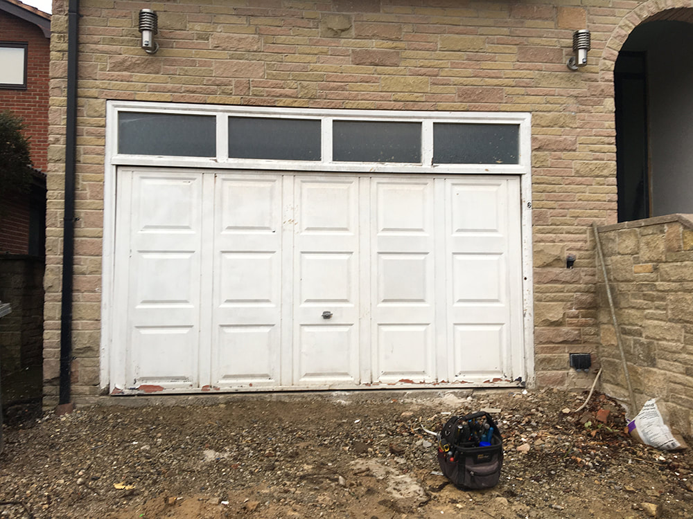Automatic Insulated Roller Door Installed Sheffield